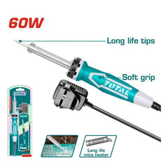 Total Tools Electric Soldering Iron 60W Input Power TET1606-8 - Slide 2