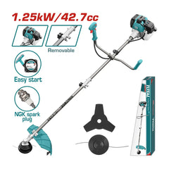 Total Tools Gasoline Grass Trimmer and Brush Cutter 1.25kW Power TP5434421 - Slide 2