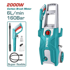Total Tools High Pressure Washer 2000W 160Bar Maximum Pressure TGT11376 - Slide 2