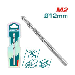 Total Tools M2 HSS Drill Bit 12mm TAC1201201 - Slide 1