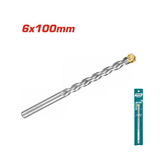 Total Tools Masonry Drill Bit 6x100mm TAC210601 - Slide 1