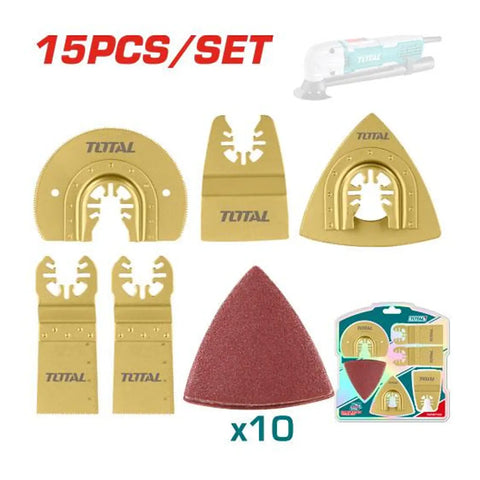 Total Tools Multi Tool Blade Set TAKTMT1502