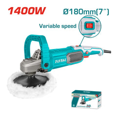 Total Tools Polisher 1400W 180mm Polishing Pad TP11418018 - Slide 2