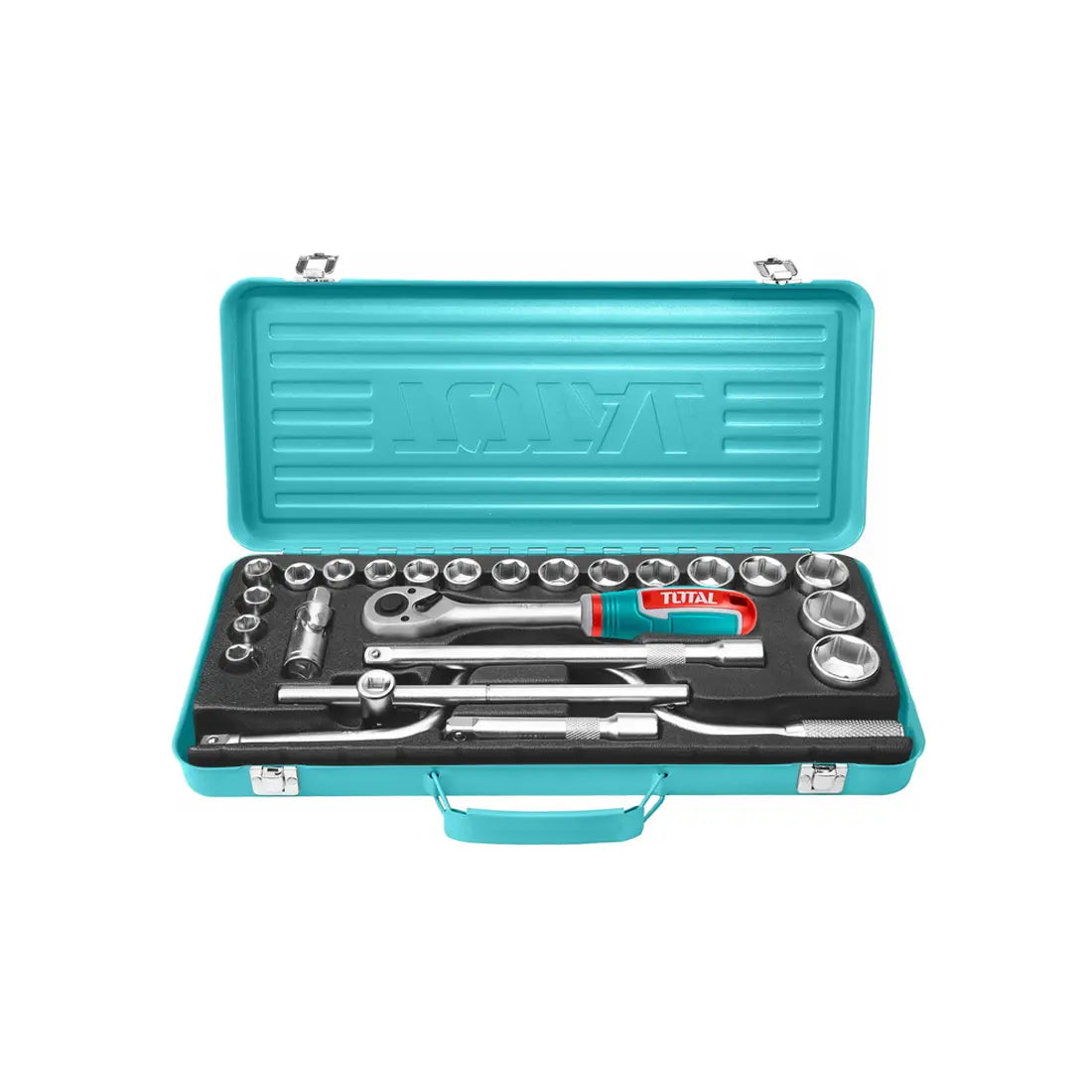 Total Tools Socket Set 24 Pcs 1/2 Inch THT141253