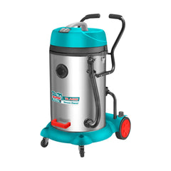 Total Tools Vacuum Cleaner 2X1200W 75L Dust Capacity TVC24751 - Slide 1