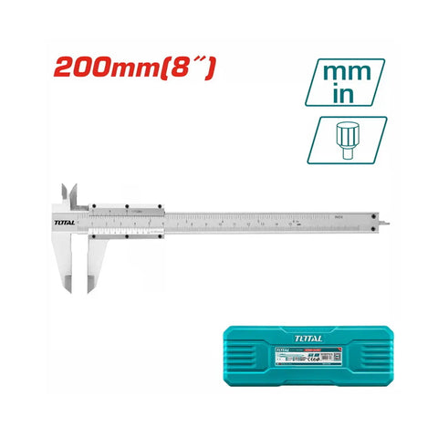 Total Tools Vernier Caliper Carbon Steel TMT312001