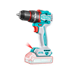 Total Tools Compact Brushless Cordless Impact Drill 20V 55Nm Torque TIDLI205581 - Slide 1