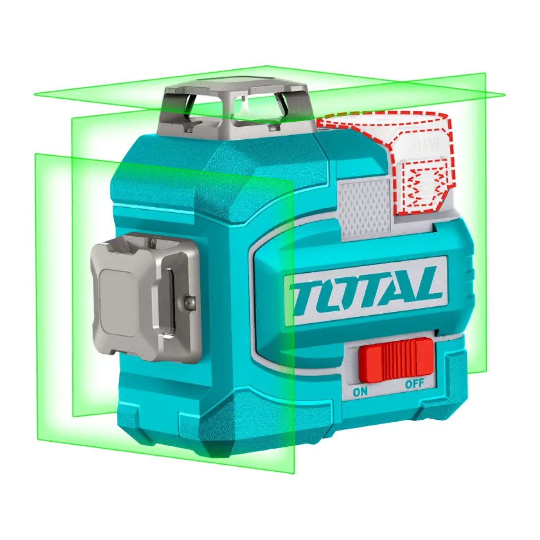 Total Tools Cordless 3D Laser Level 16V 0~35m Range TLL301201