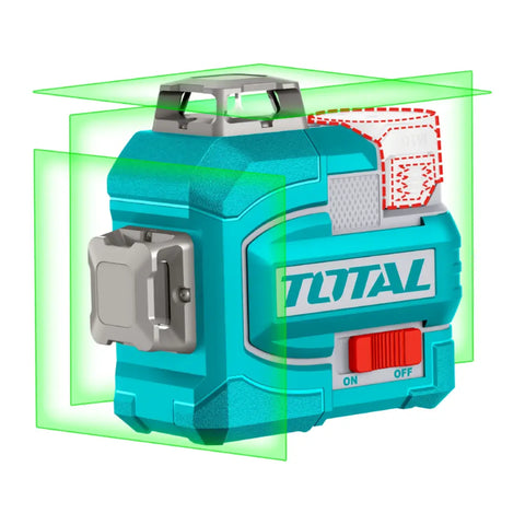 Total Tools Cordless 3D Laser Level 16V 0~35m Range TLL301201