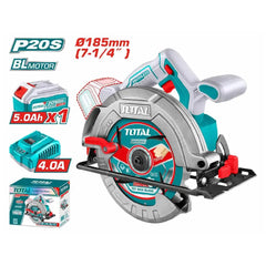 Total Tools Cordless Circular Saw 20V 4800rpm Speed TSLI18513 - Slide 2