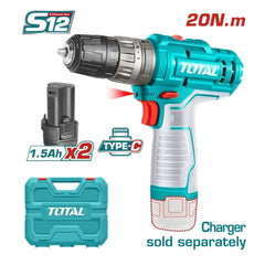 Total Tools Cordless Drill 12V 20Nm Torque TDLI12202 - Slide 2