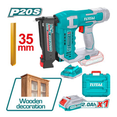 Total Tools Cordless Pin Nailer 20V 10-35mm TCBNLI3606 - Slide 2