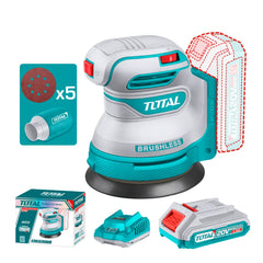 Total Tools Cordless Random Orbit Sander 20V TROSLI20021 - Slide 2