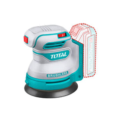 Total Tools Cordless Random Orbit Sander 20V TROSLI20021 - Slide 1