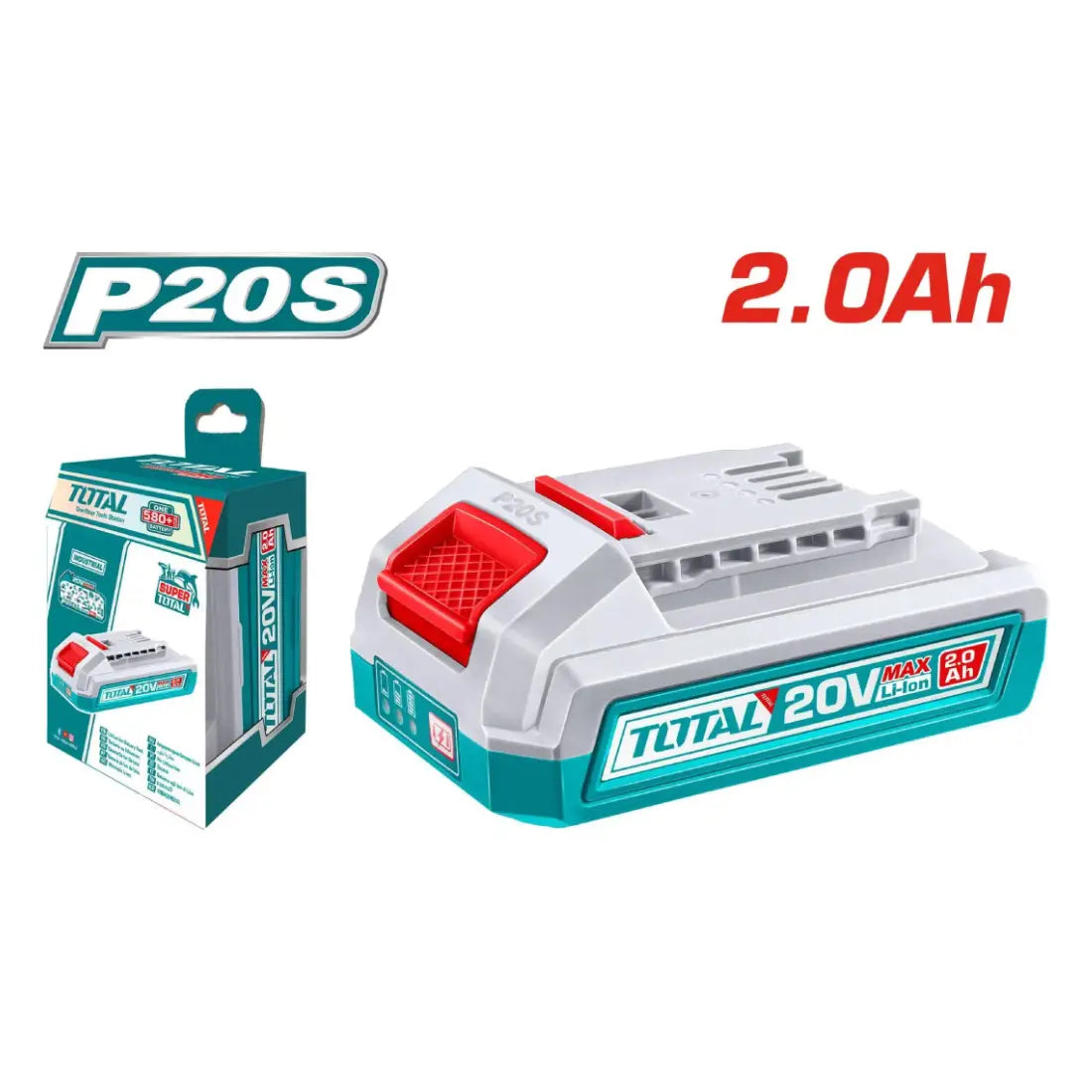 Total Tools Lithium-Ion Battery Pack 20V 2.0Ah TFBLI20011