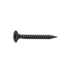 Tuffix Drywall Fine Thread Screw Phillips Bugle Head Black Phosphated 1 Box - Slide 2