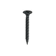 Tuffix Drywall Fine Thread Screw Phillips Bugle Head Black Phosphated 1 Box - Slide 1