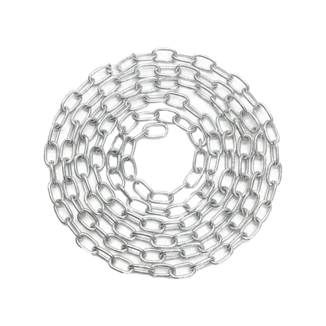 Twisted Heavy Duty Chain 7.5 Meter - Chrome Plated