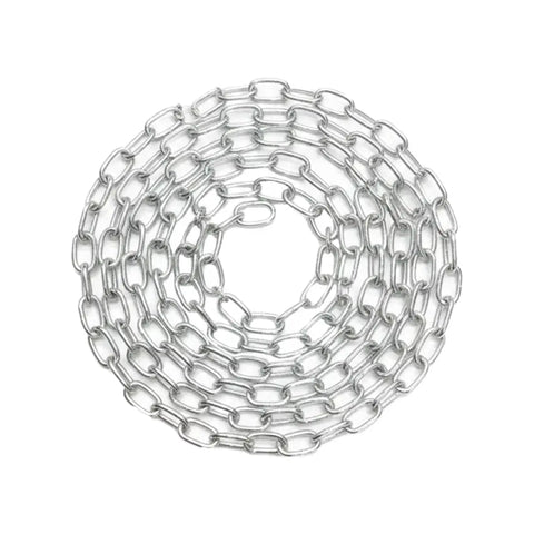 Twisted Heavy Duty Chain 7.5 Meter - Chrome Plated