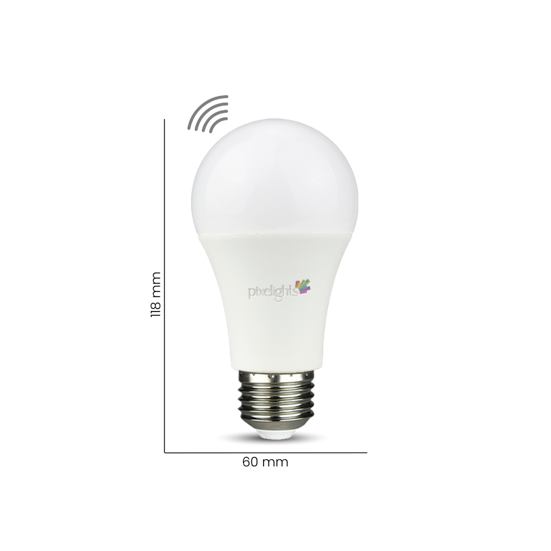 Pixelights Radar Motion Sensor LED Bulb 12W E27 - Daylight