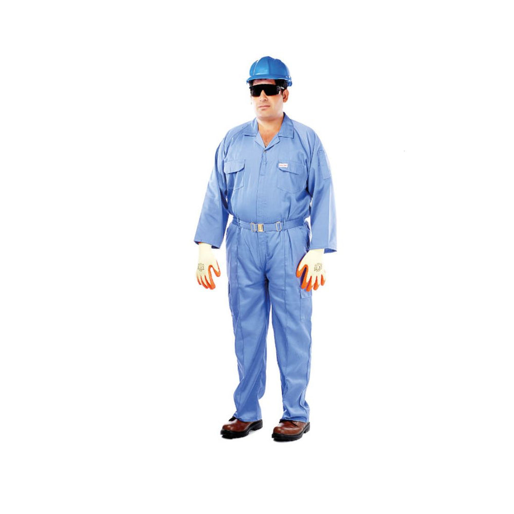 Vaultex 1PV 100% Twill Coverall - Petrol Blue