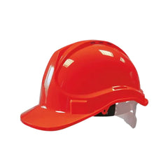 Vaultex ABS2 Safety Helmet With Ratchet Suspension - Red - Slide 1