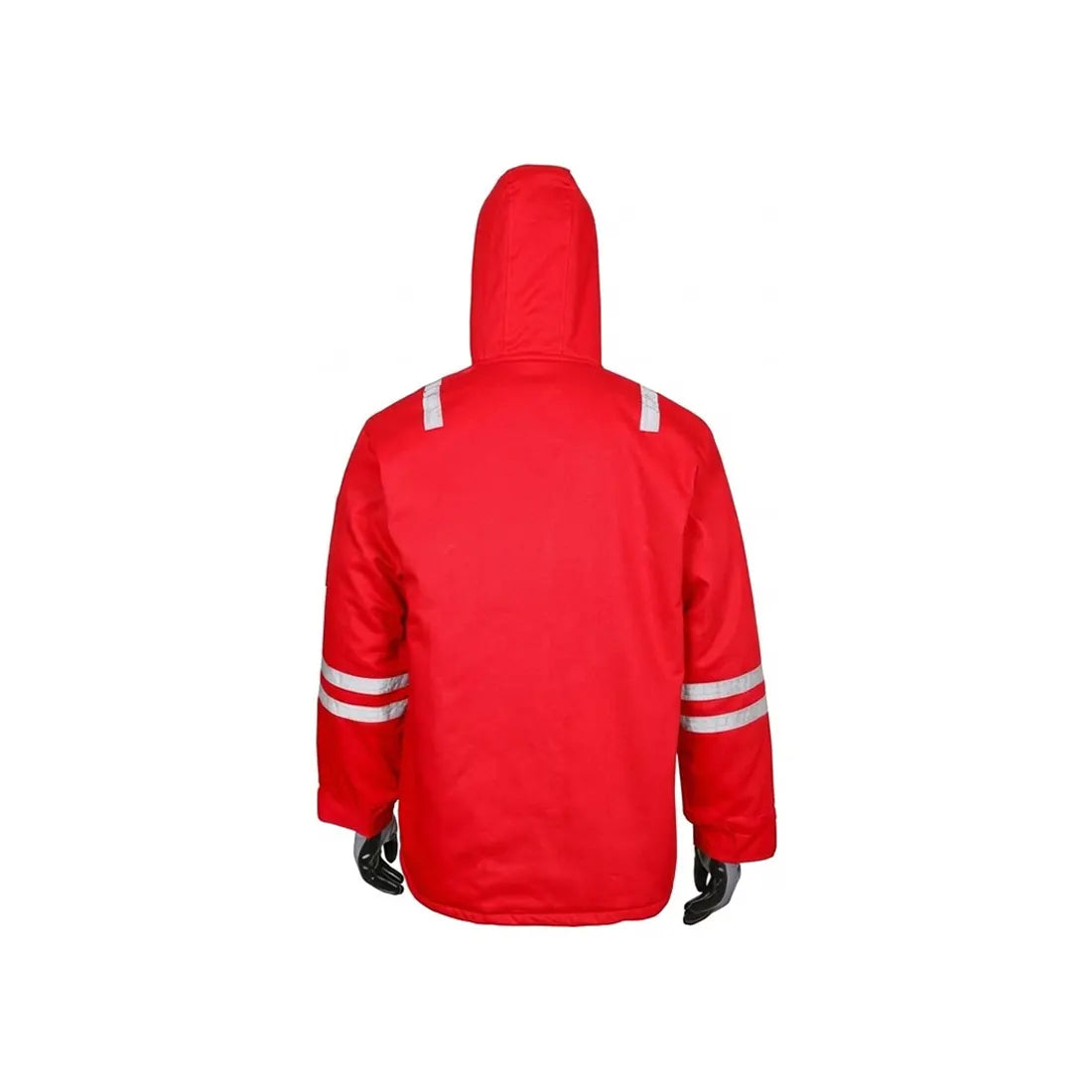 Vaultex ATL 100% Cotton Winter Jacket - 240 GSM, Red