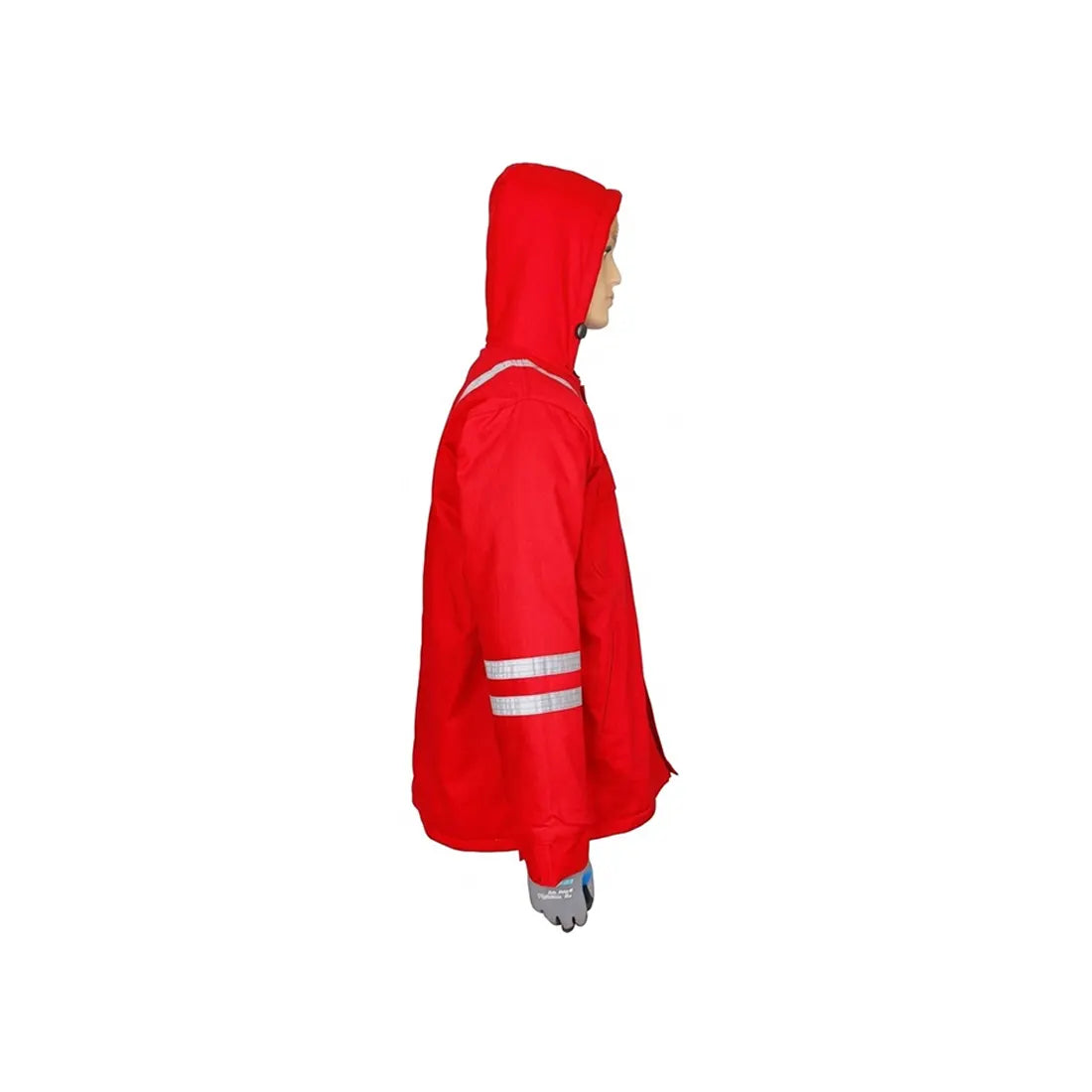 Vaultex ATL 100% Cotton Winter Jacket - 240 GSM, Red
