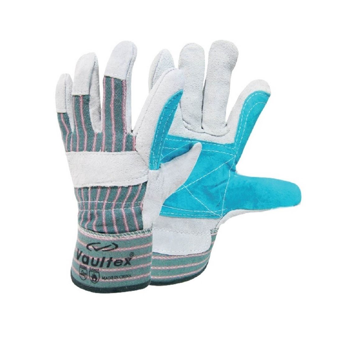 Vaultex BAK Double Palm Leather Gloves