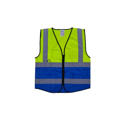 Vaultex BDH Executive Fabric Vest - Yellow & Blue