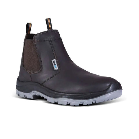 Vaultex CBI S1P SRC High Ankle Safety Shoes - Brown