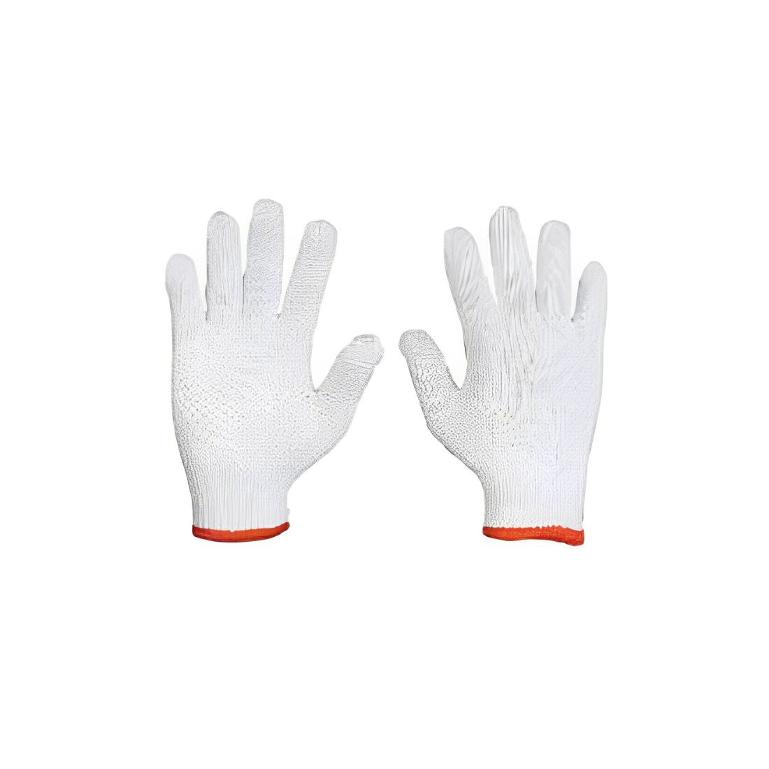 Vaultex CKG Bleached Cotton Gloves - White
