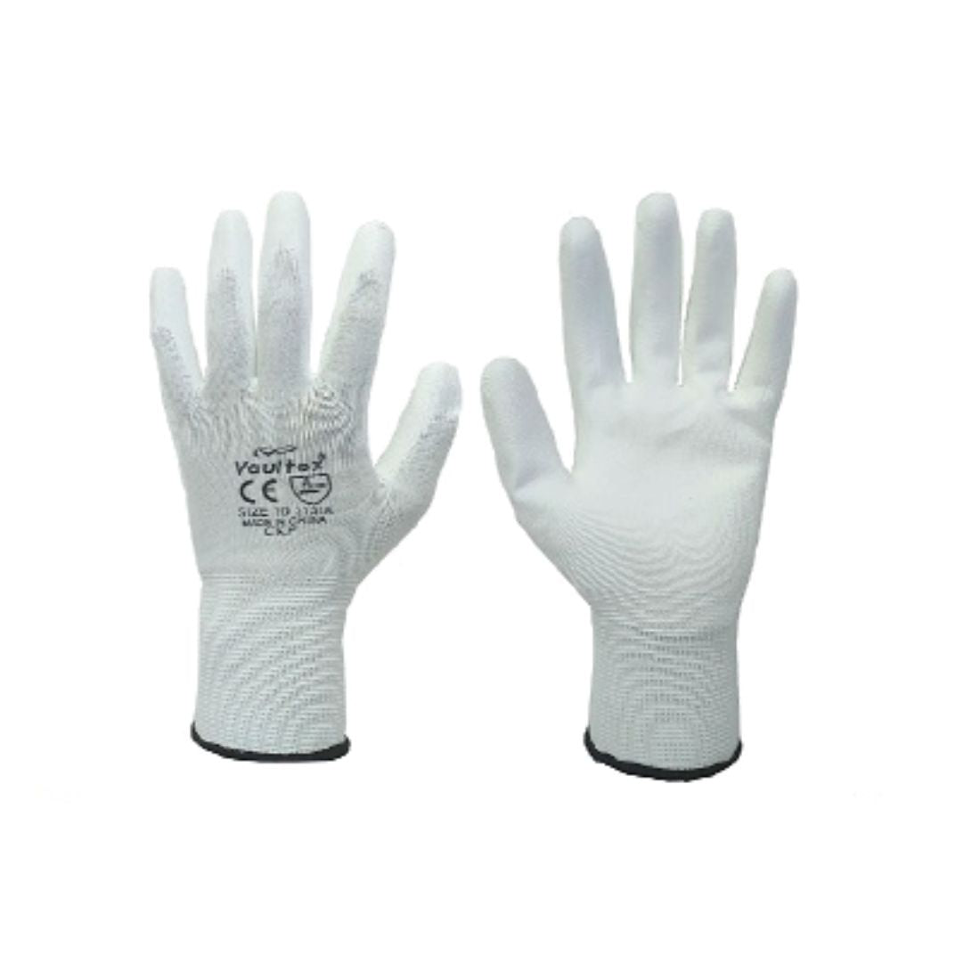 Vaultex CKP PU Coated Gloves - White