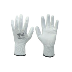 Vaultex CKP PU Coated Gloves - White - Slide 1