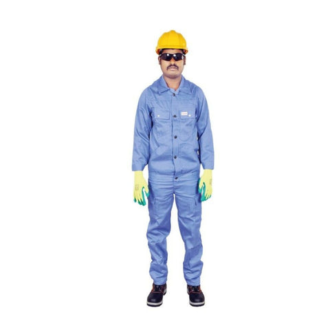 Vaultex CPV 100% Twill Pant & Shirt - Petrol Blue