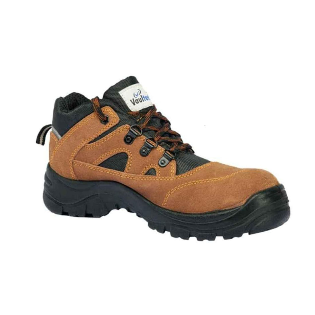Vaultex CSK SBP High Ankle Safety Shoes - Brown