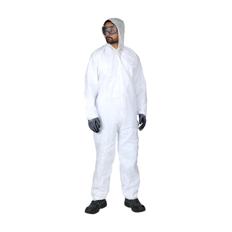 Vaultex DCC Disposable Coverall 30 GSM - White