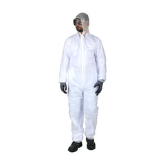 Vaultex DCC Disposable Coverall 30 GSM - White - Slide 2