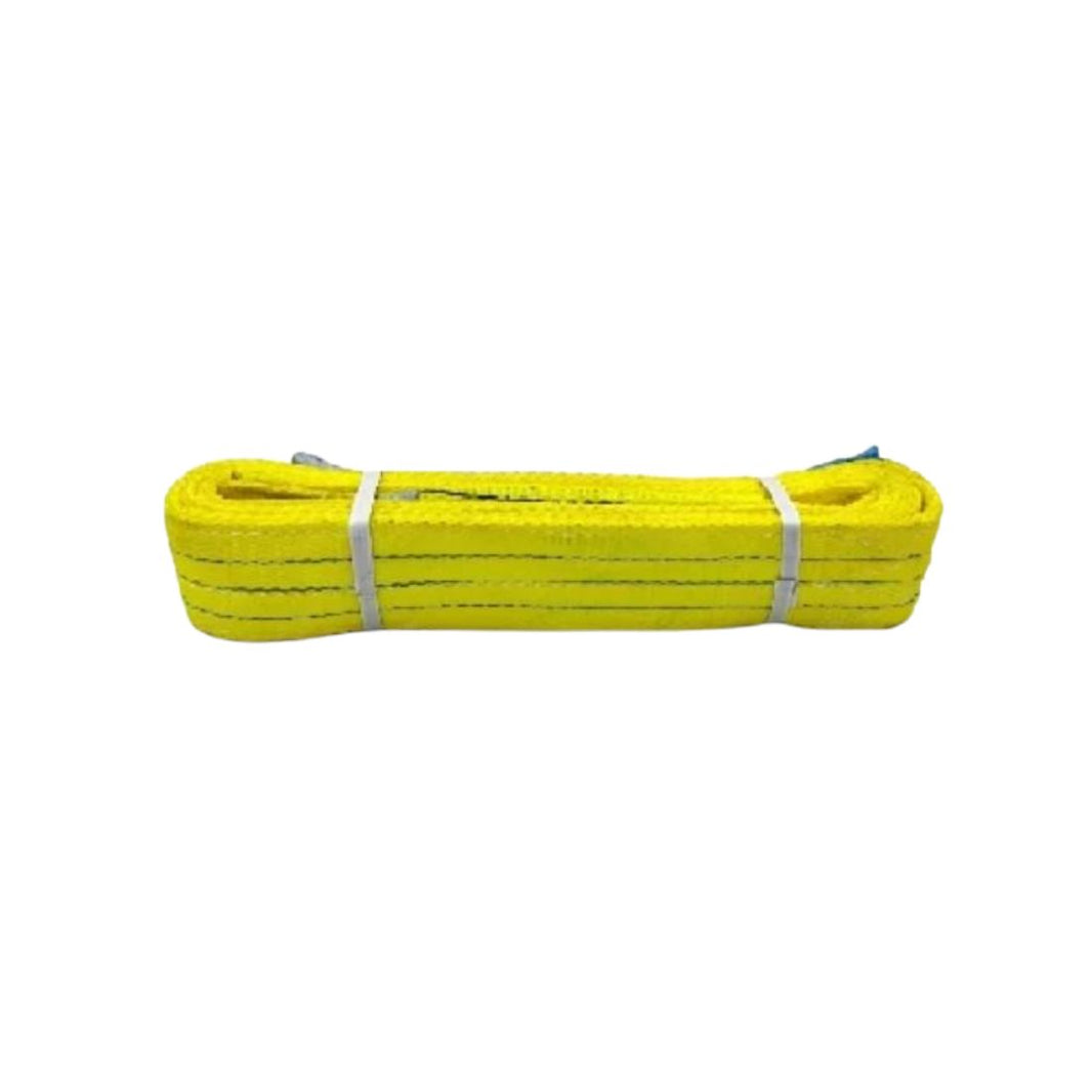 Vaultex EBD 2 Ply Polyester Webbing Sling - 5:1, Yellow