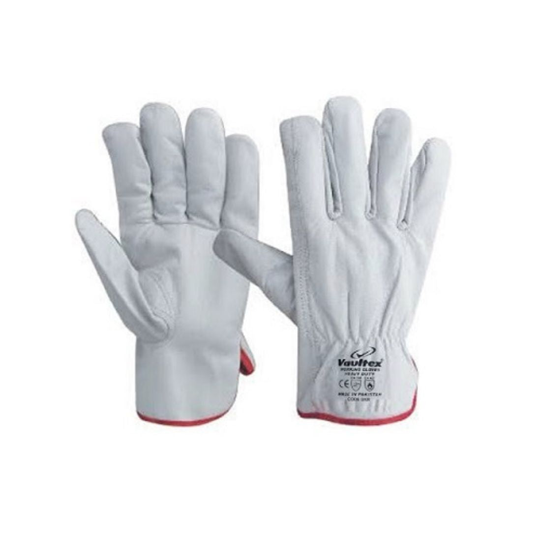 Vaultex GKR Short Driving Gloves - White