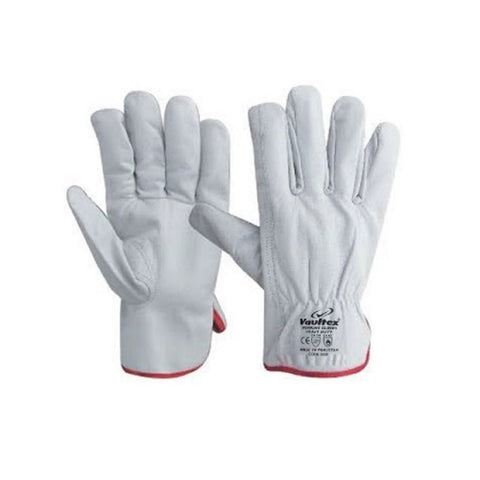 Vaultex GKR Short Driving Gloves - White