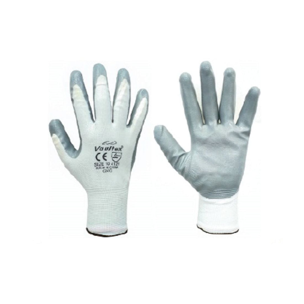 Vaultex GNG Nitrile Coated Gloves Grey