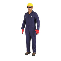 Vaultex HEV 100% Cotton Coverall - Navy Blue - Slide 1
