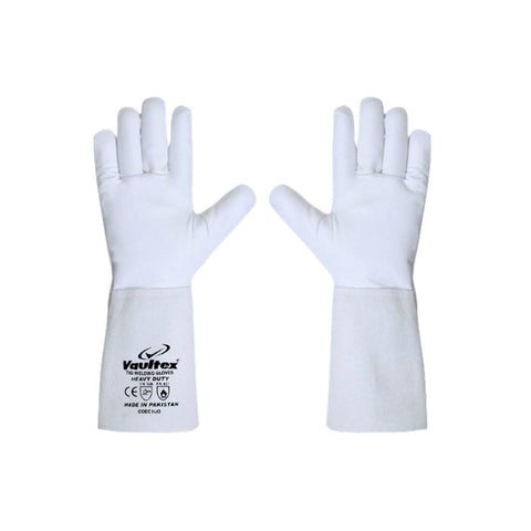 Vaultex HJO Tig Welding Gloves - White