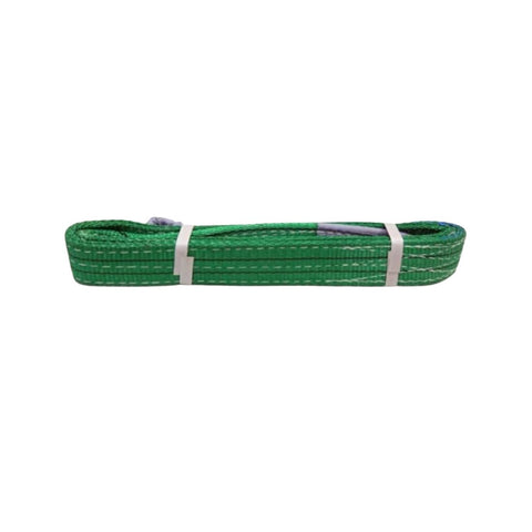 Vaultex ICE 2 Ply Polyester Webbing Sling - 5:1, Green
