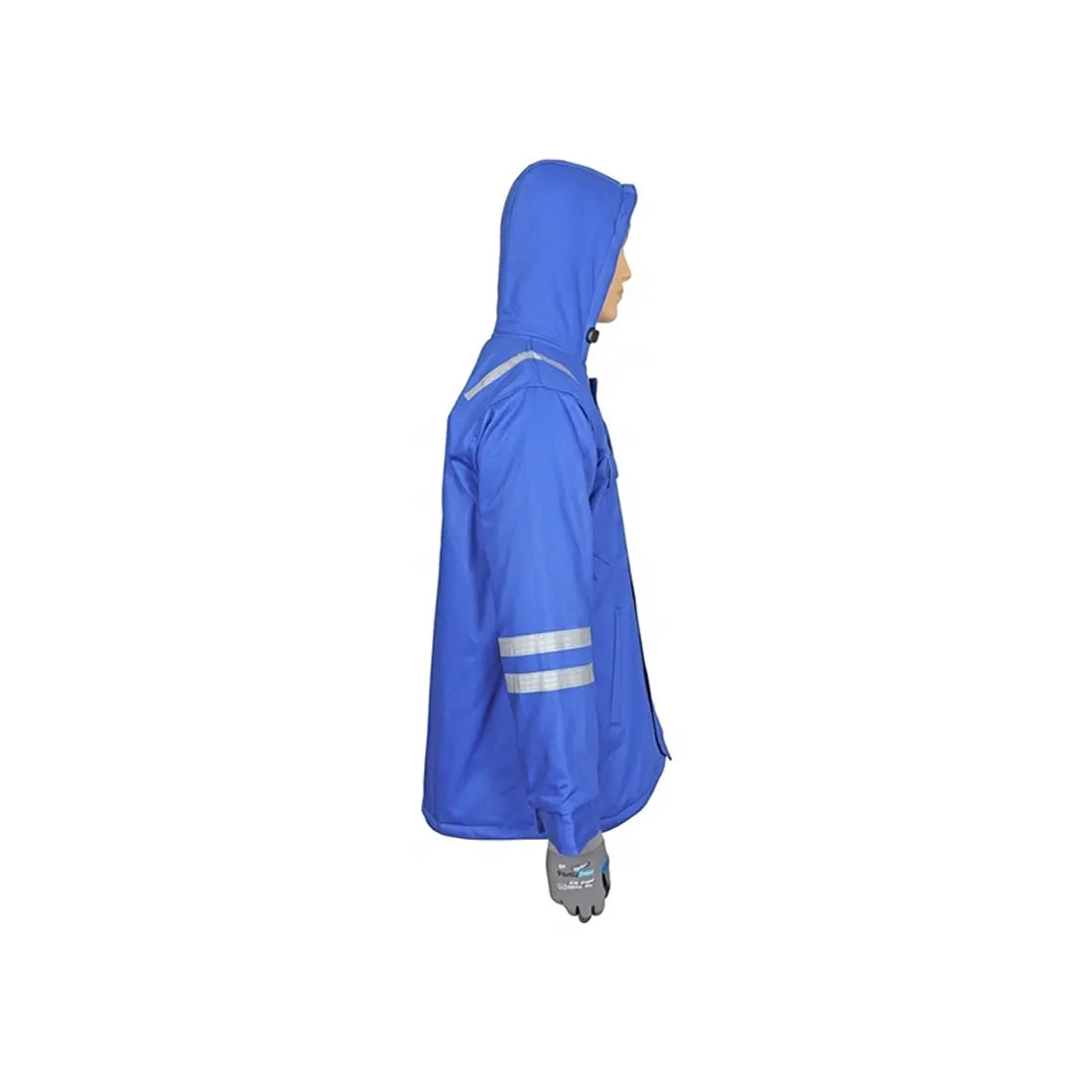 Vaultex IDU 100% Cotton Winter Jacket - 240 GSM, Royal Blue
