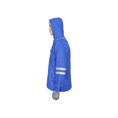 Vaultex IDU 100% Cotton Winter Jacket - 240 GSM, Royal Blue - Slide 3