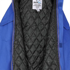 Vaultex IDU 100% Cotton Winter Jacket - 240 GSM, Royal Blue - Slide 8