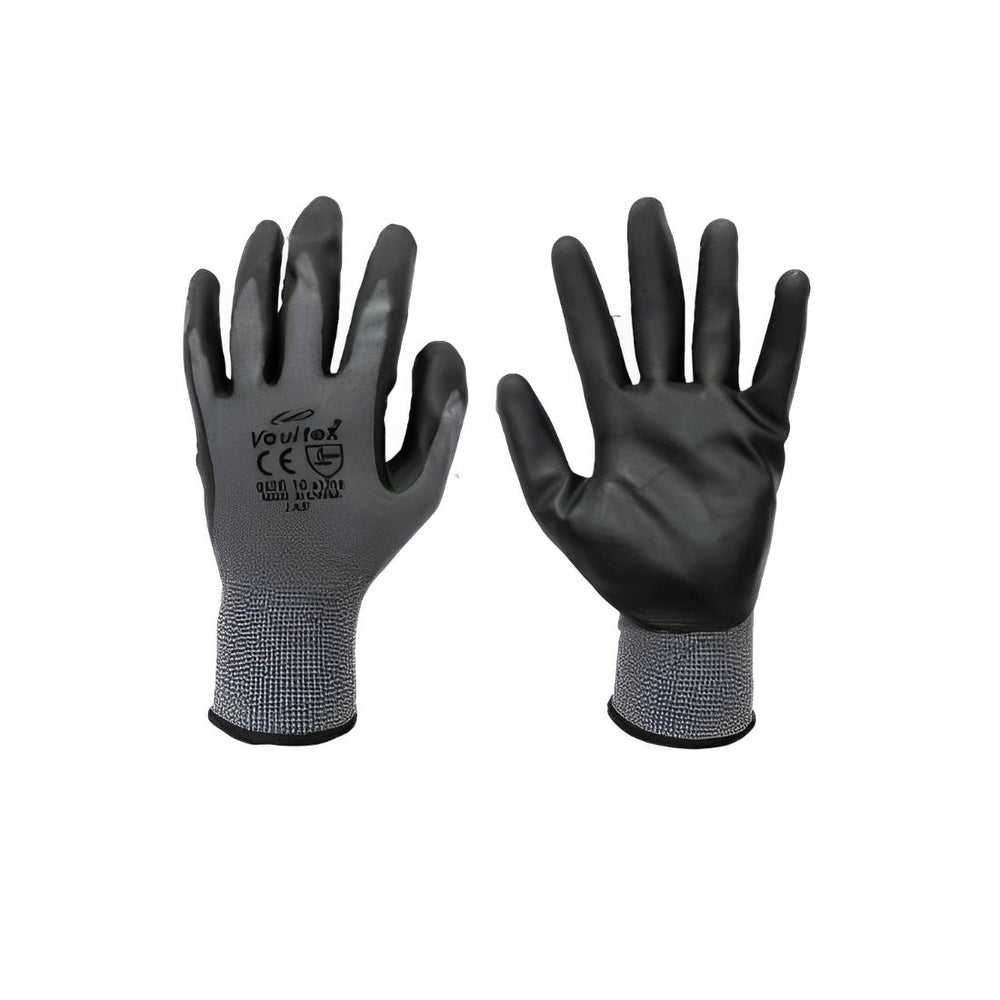 Vaultex JAF Nitrile Foam Coated Gloves Grey