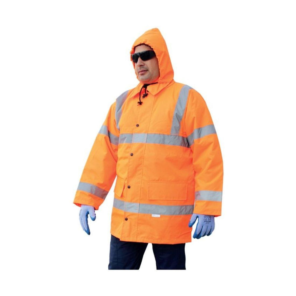 Vaultex JGO Reflective Winter Jacket - Orange